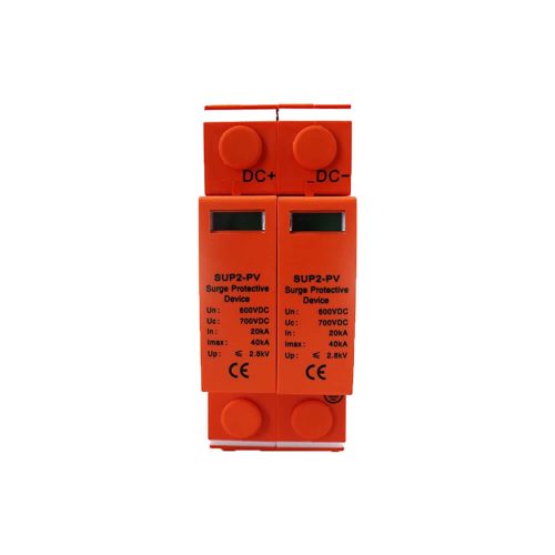 SPD Power Surge Protector for Solar 2 Pole 500V SPD DC Surge Protective