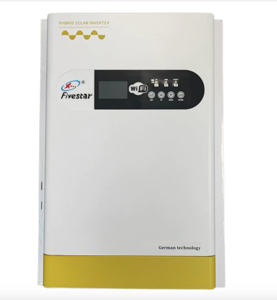Fivestar 8KVA 6000W 48V Hybrid Solar Inverter